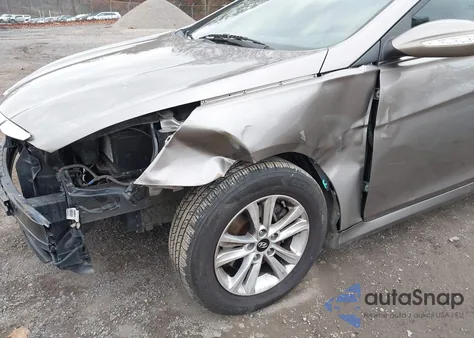 2014 Hyundai Sonata Gls from USA, damaged, VIN 5NPEB4ACXEH847487
